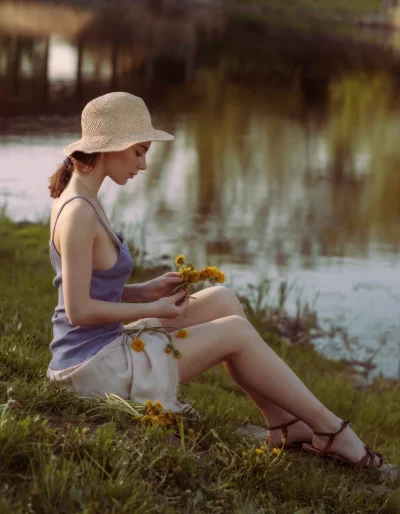 Молодые Деревенские девушки