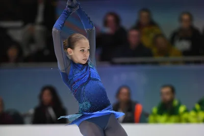 Александра Трусова на катке