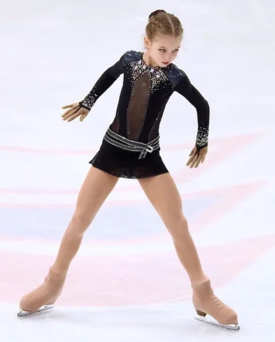 Елизавета Туктамышева ноги