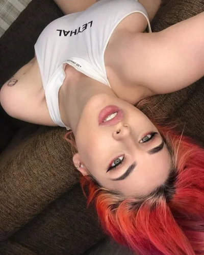 Morana puts on Wild striptease and Masturbates