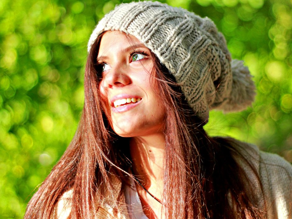 Вязаная шапка