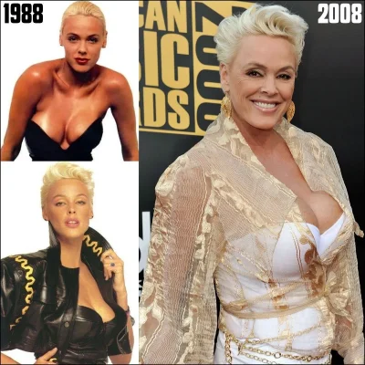 Бриджит нильсен в молодости и сейчас