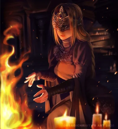 Хранительница огня Dark Souls 1