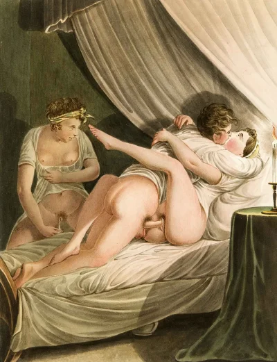 Эротические картины в средние века