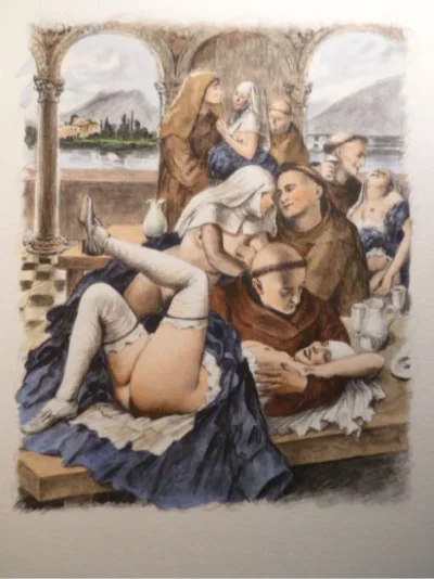 Средневековые эротические