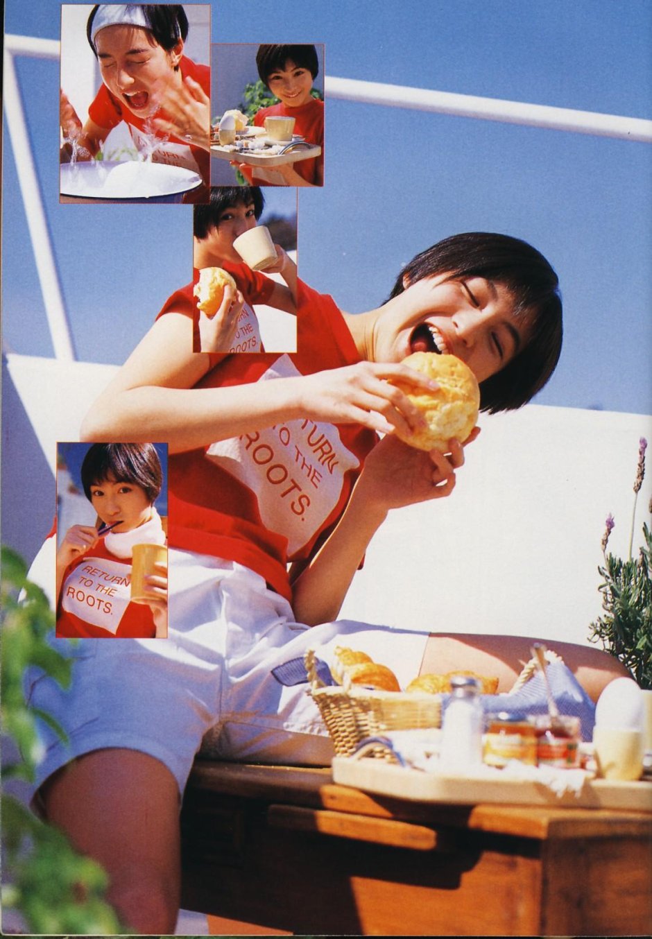 Риоко Хиросуэ в купальнике