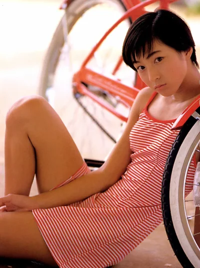 Риоко Хиросуэ в молодости