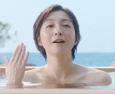 Рёко Хиросуэ с мужем