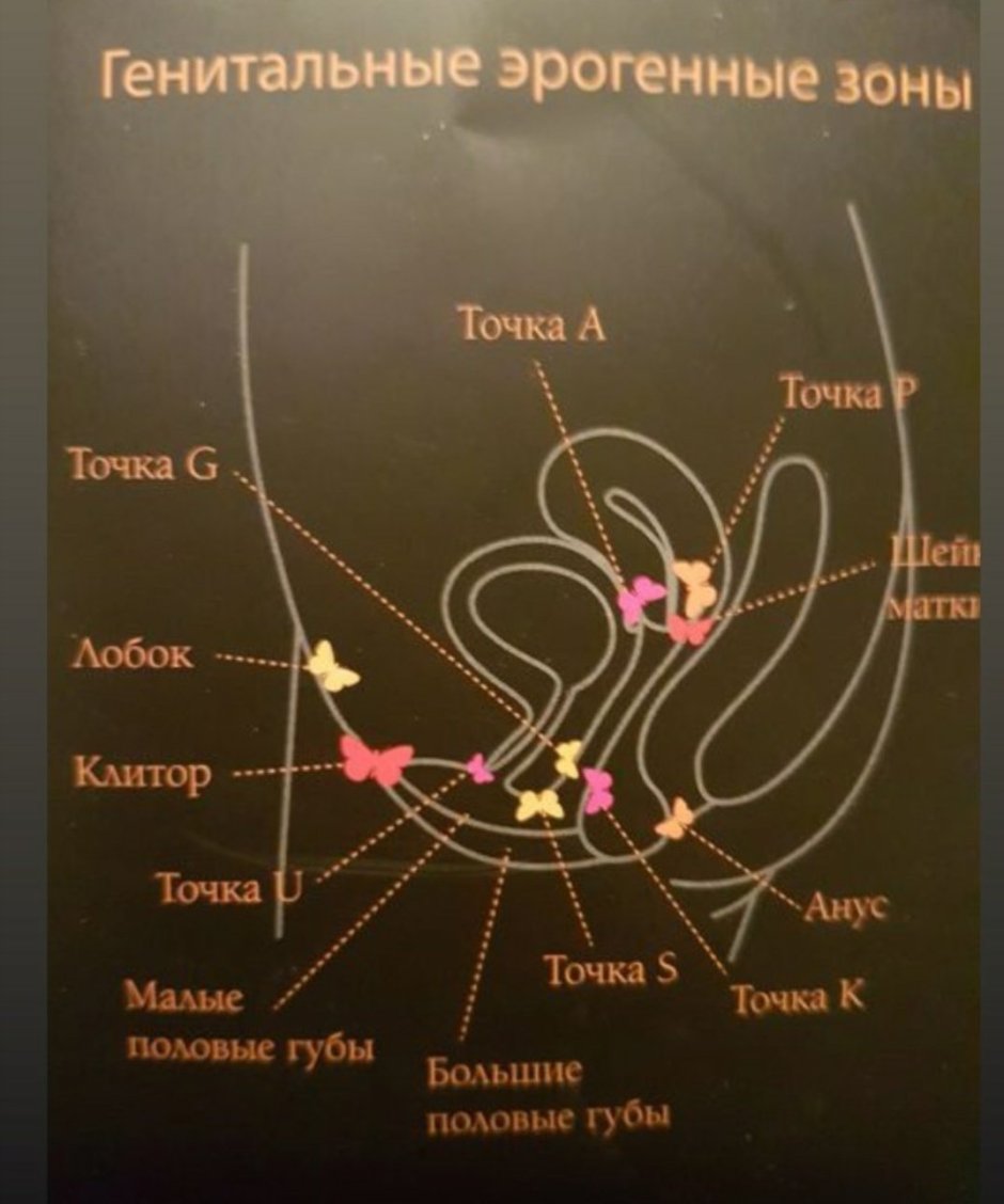 Эрогенные точки у женщин