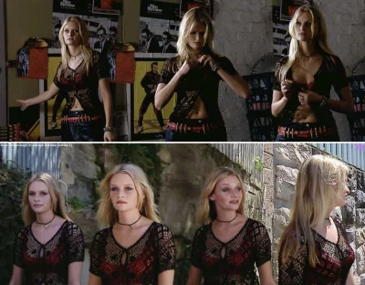 Элизабет Тернер в черном лифчике