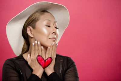 Анита Цой на Мальдивах