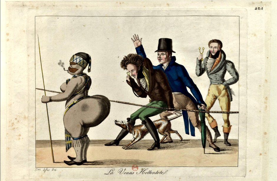 Женщины попы племя готтентоты