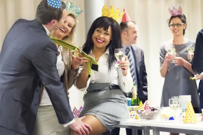 Женщина на корпоративн