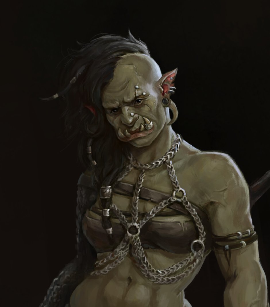 Женщина орк