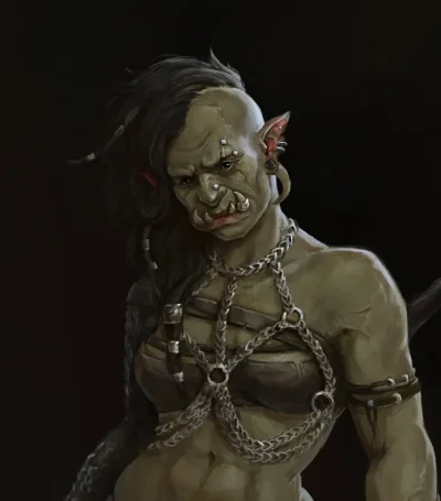 Женщина орк