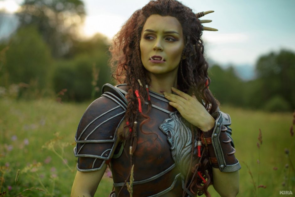 Гарона Полуорчиха голая