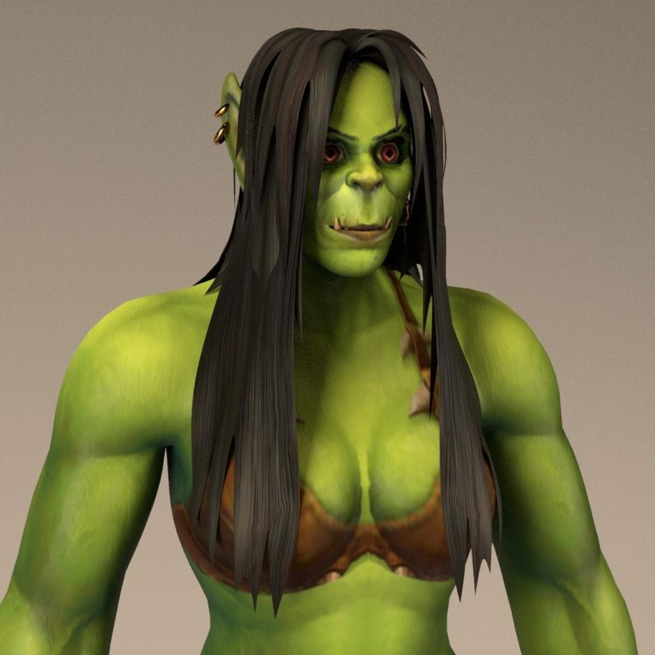 Женщина орк