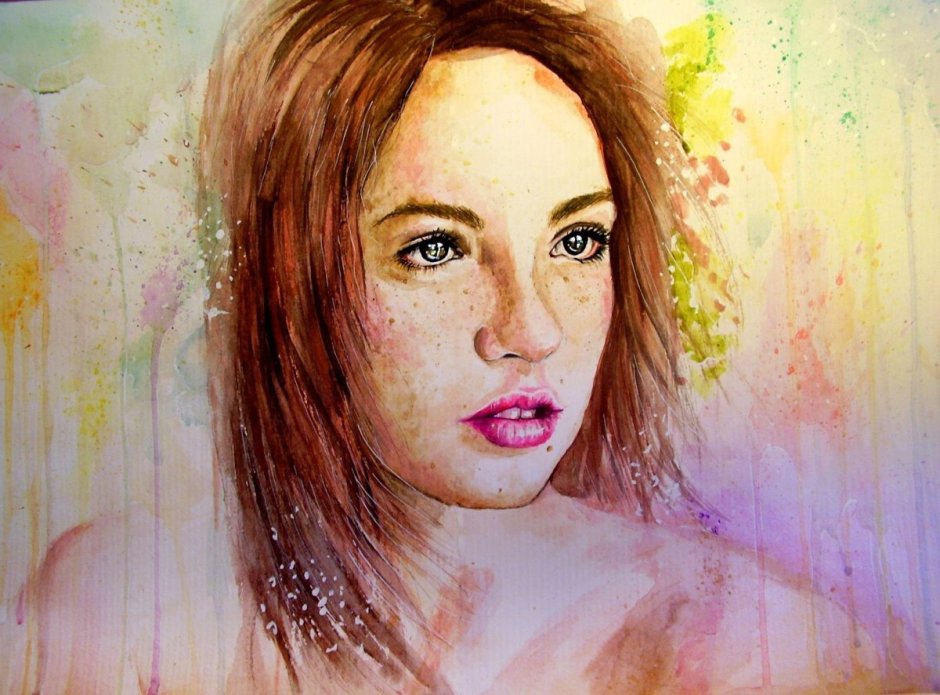 Вероника Агапова рыжие