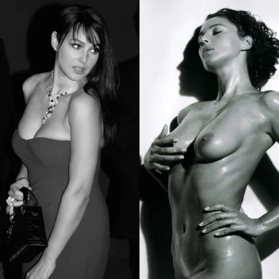 Моника Беллуччи в молодости голая