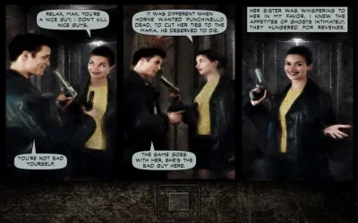 Max payne комиксы из игры