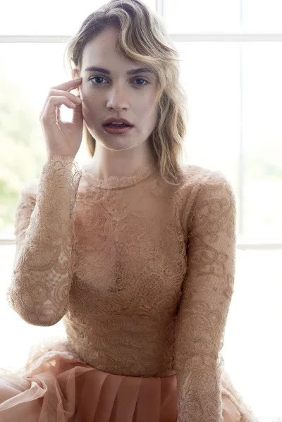 Lily james