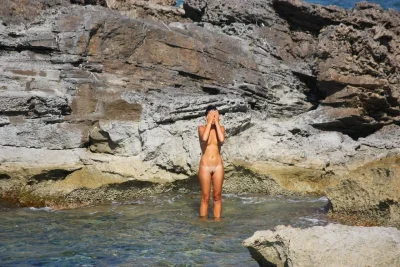 Коктебель. Лисья бухта. Девочки