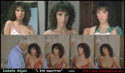 Изабель аджани в молодости