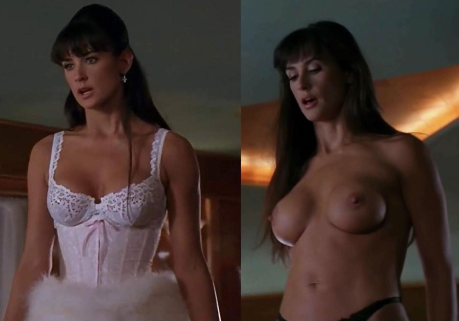 Сиськи деми Мур в молодости