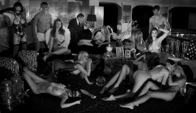 Светские вечеринки в стиле ню