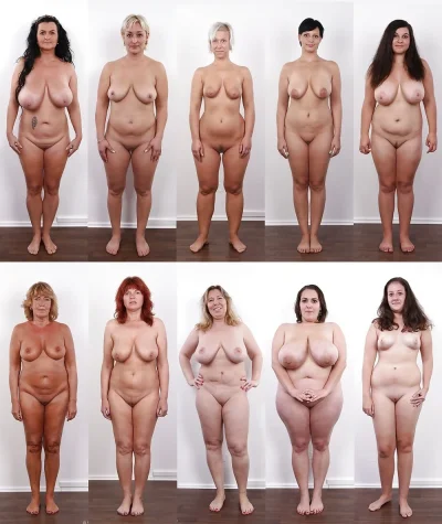 Много голых женщин