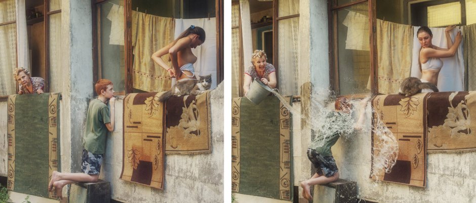 Подглядывая за девочками