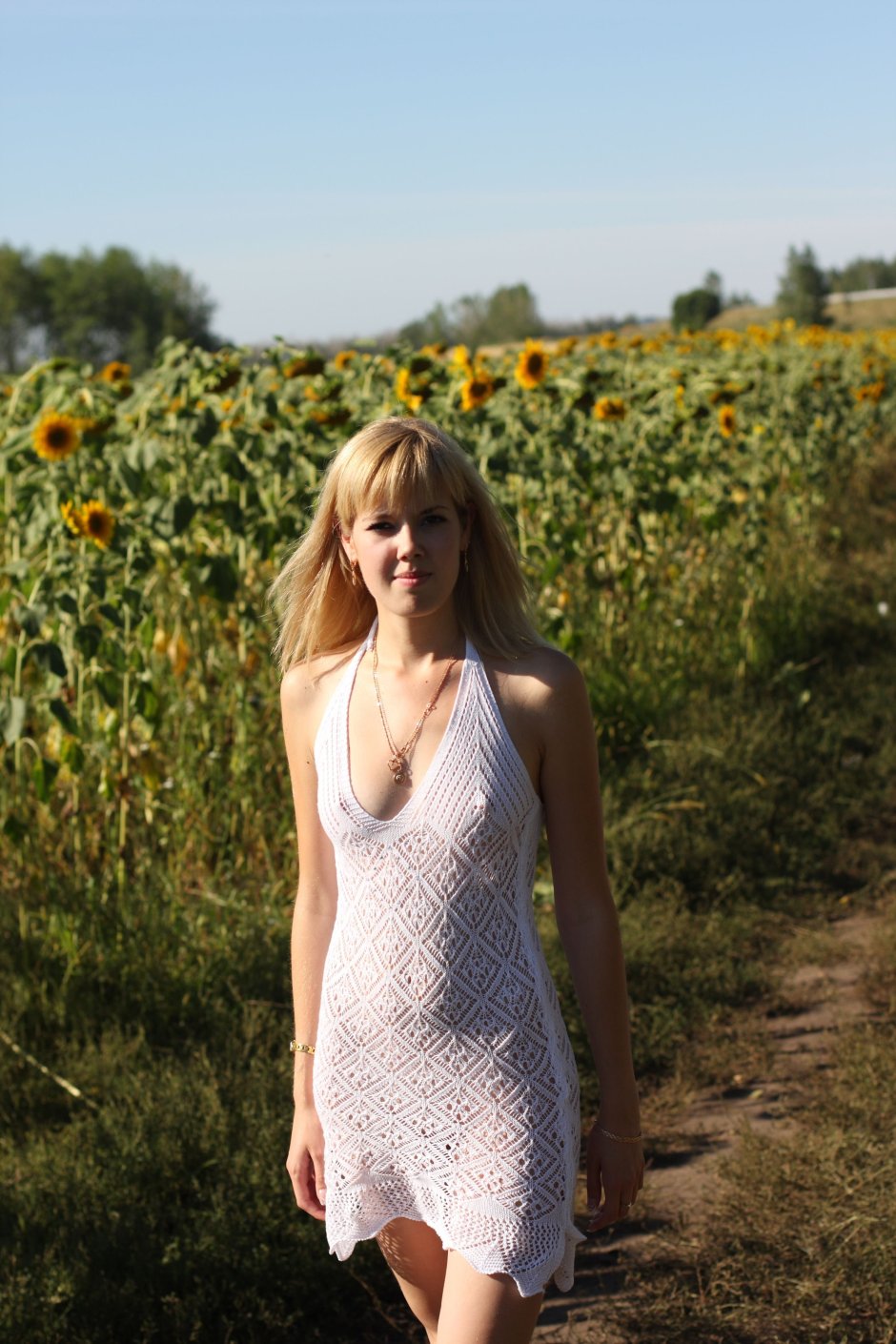 Прозрачное платье частное