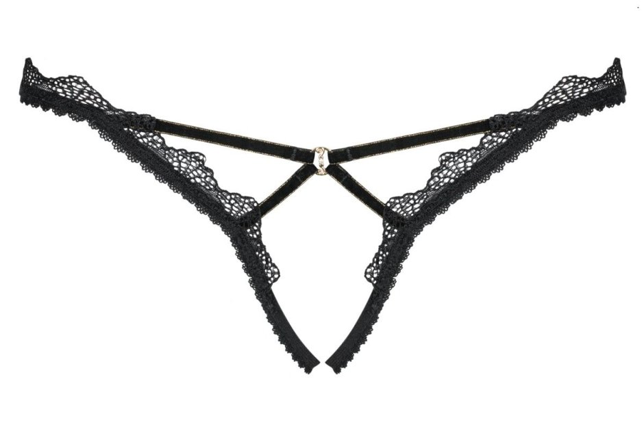 Настя Ивлева в чёрном Нижнем белье