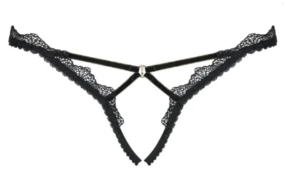 Настя Ивлева в чёрном Нижнем белье