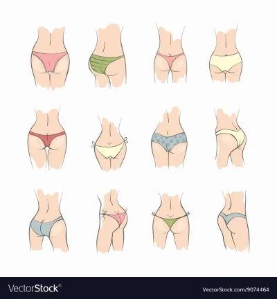 Формы женских трусов