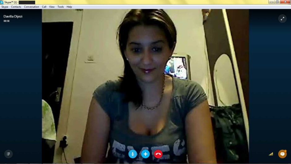 Развод девушек по скайпу