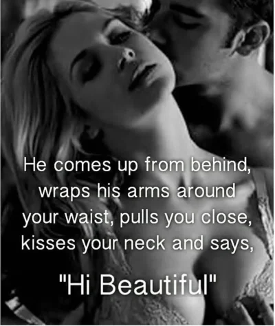 Страстный поцелуй в шею