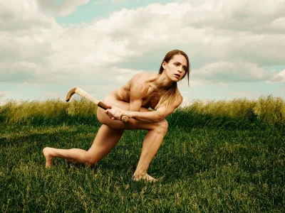 Фотосессия в стиле ню с парнем