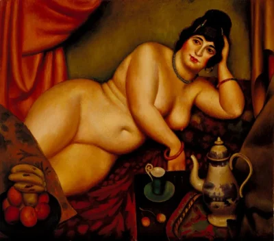 Толстушки в искусстве ню