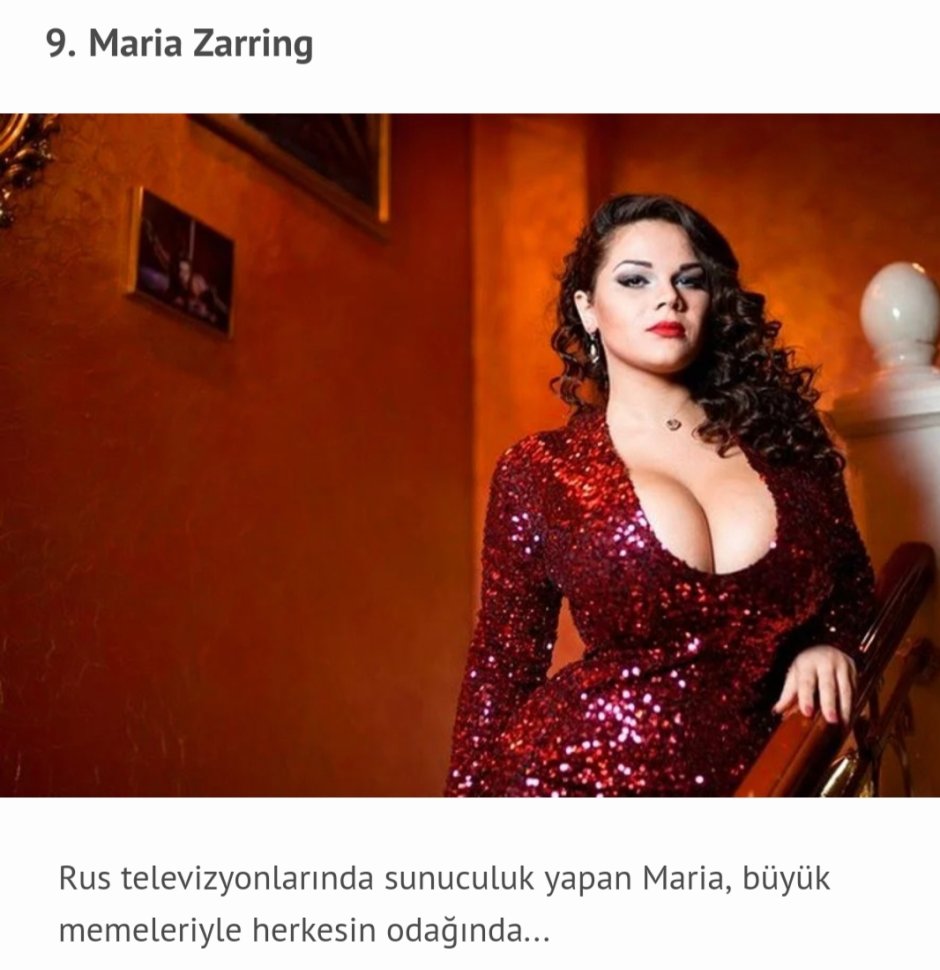 Мария зарринг горячие