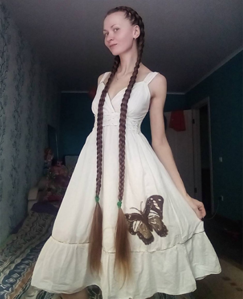 Губанова Дарья длинная коса