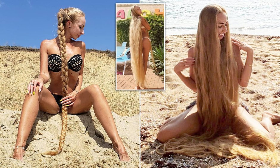 Дарья Губанова длинные волосы