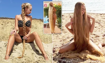 Дарья Губанова длинные волосы