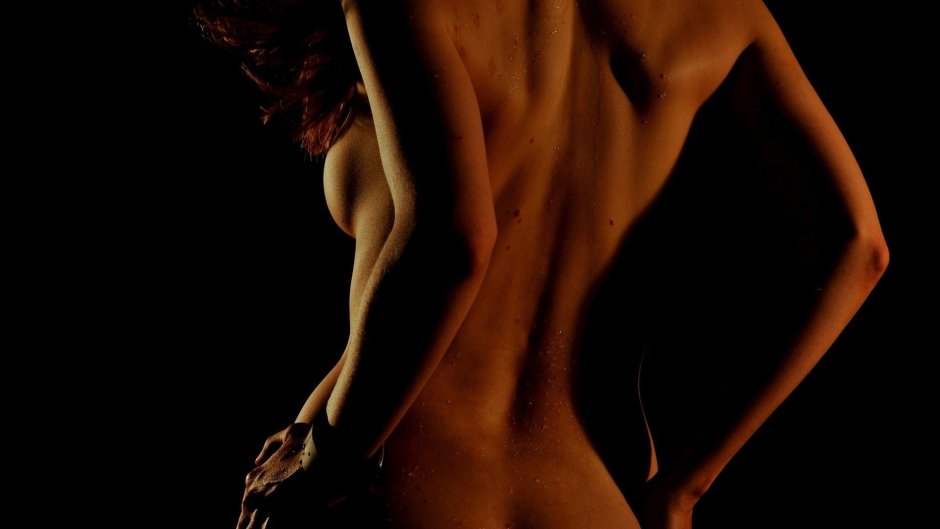 Красивое голое женское тело