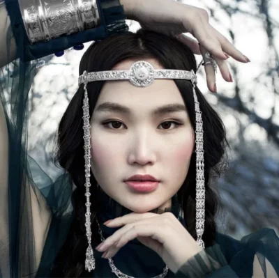 Мария Гущина модель якутка