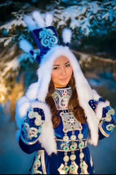 Якутки национальный костюм 2020