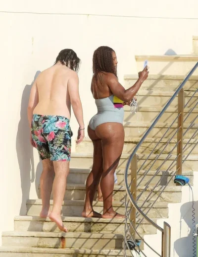 Серена Вильямс без трусов