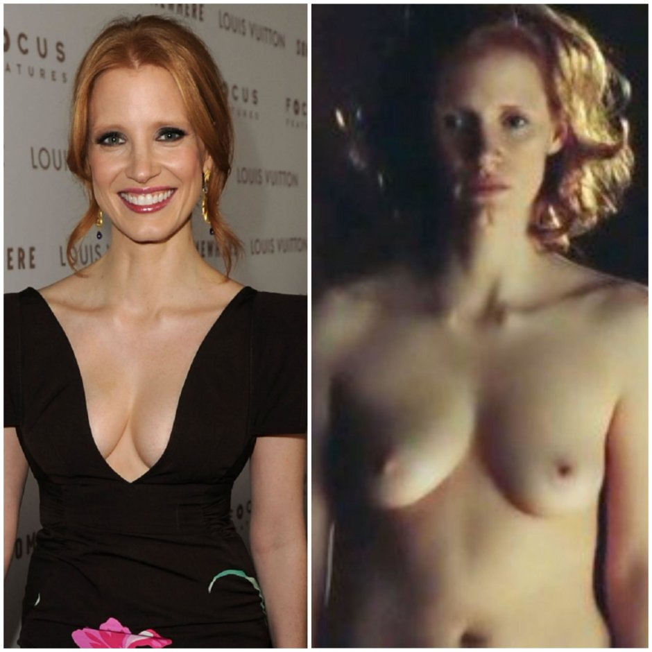 Актриса Джессика Честейн голая