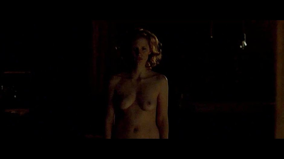 Джессика честейн голая