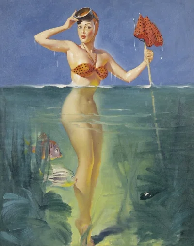 Художник дуэйн брайерс толстушка хильда